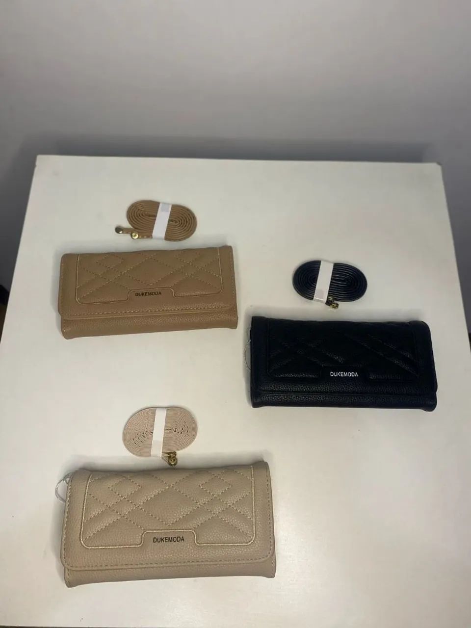 Bolsa Feminina de Ombro - Couro Sintético - Bege