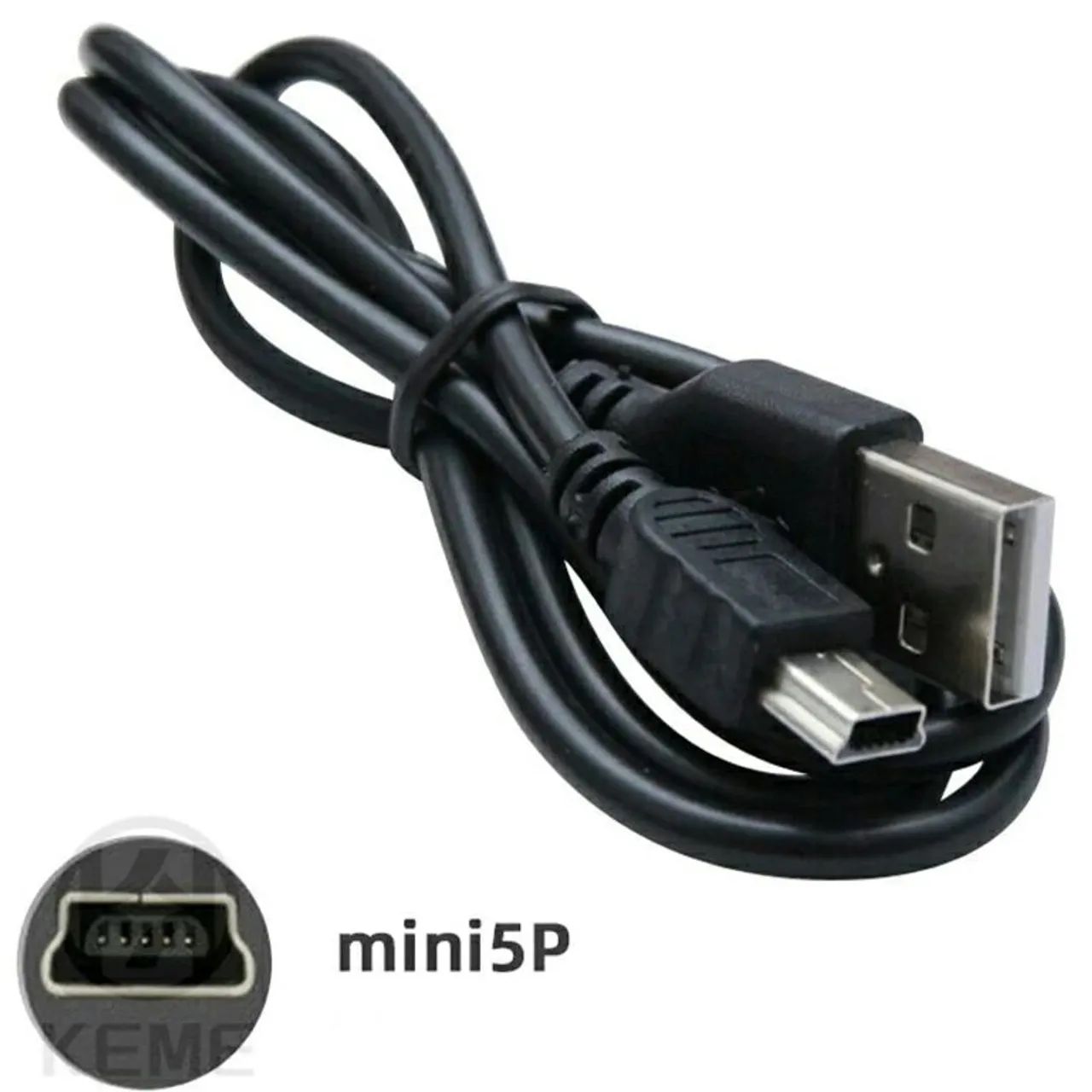 Cabo USB para mini5P