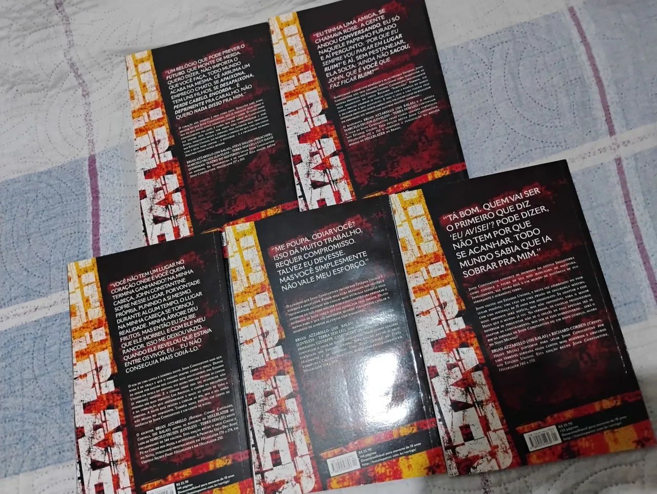 Hellblazer Amaldiçoado - Coleção Completa do Brian Azzarello - Foto 2