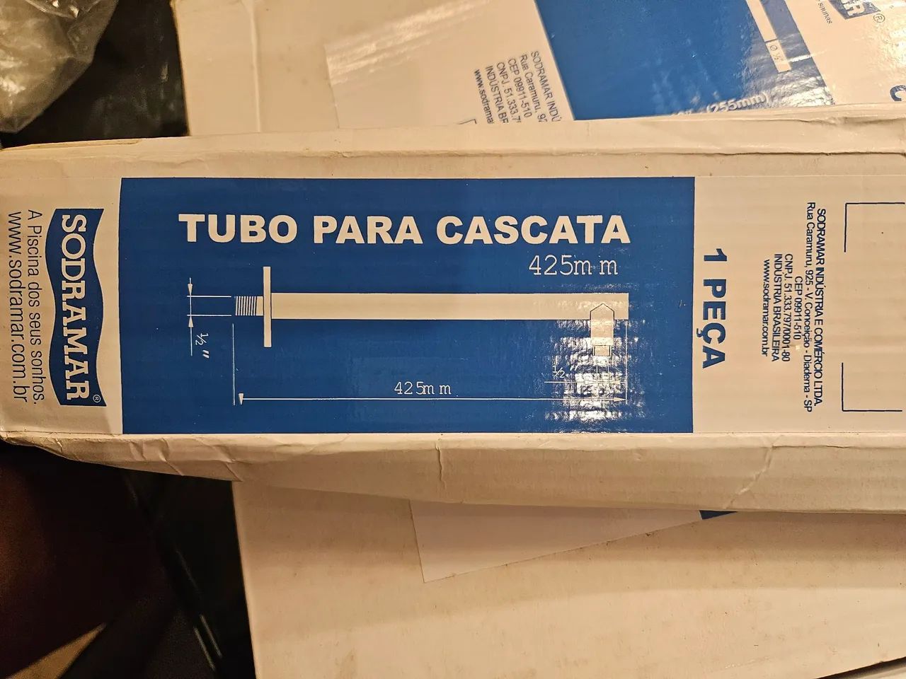 Ducha Cascata em Aço Inox 25x25 cm Sodramar Nova e embalada - Foto 4