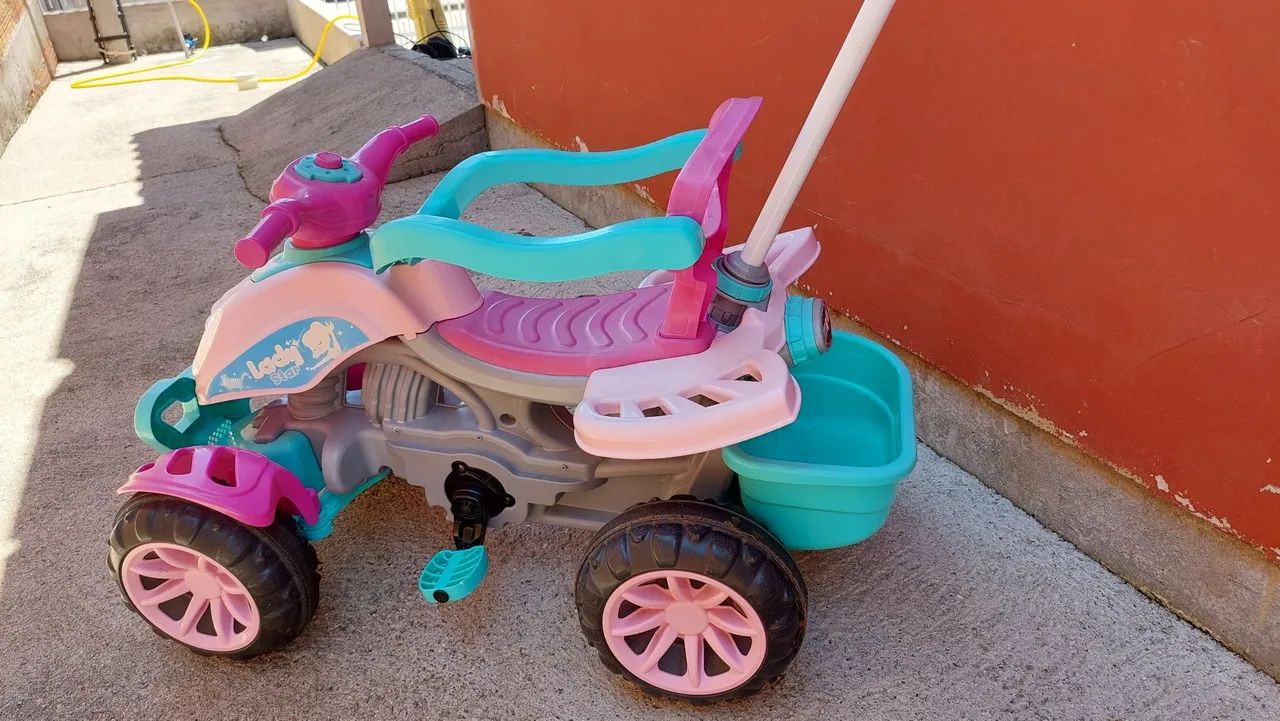 Quadriciclo infantil passeio e pedal.  - Foto 2