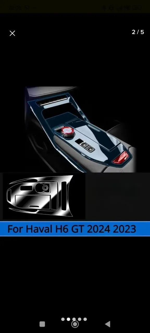 Kit de película de proteção interna Haval H6 ppf - Foto 2