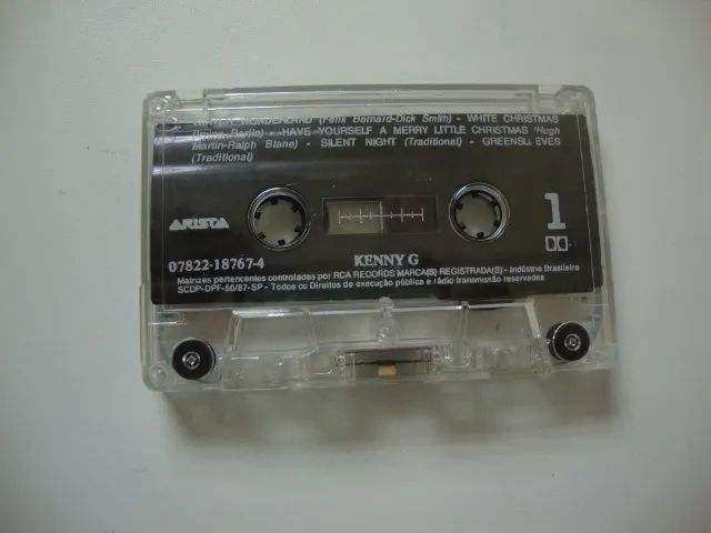 Fita K-7 Kenny G - Montage ano 1992 . - Foto 3
