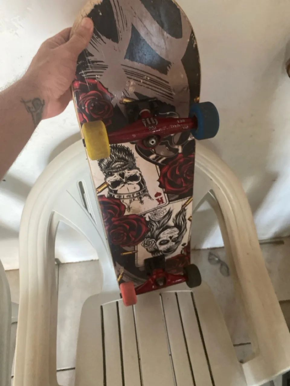 Skate semi novo usado poucas vezes 