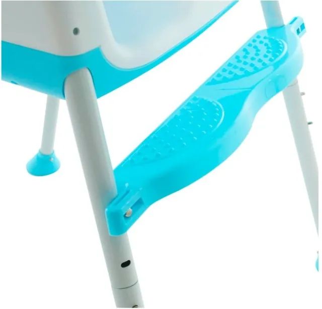 Cadeira de Alimentação Bebê Alta ou Portátil Zest Maxi Baby (Azul)  - Foto 6