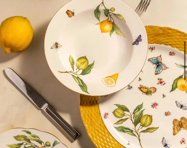 Louças de Porcelana Tania Bulhões - Marquesa - 8 peças