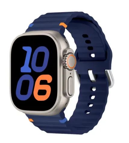 Pulseira de silicone pra AppleWatch 42 a 49mm - Foto 3