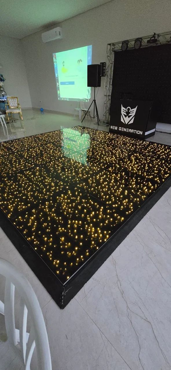 Aluguel de pista de led 