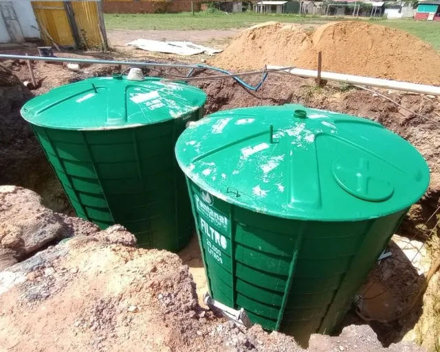 Fossa Séptica 1000L em Fibra | Instalação Rápida | Direto da Fábrica
