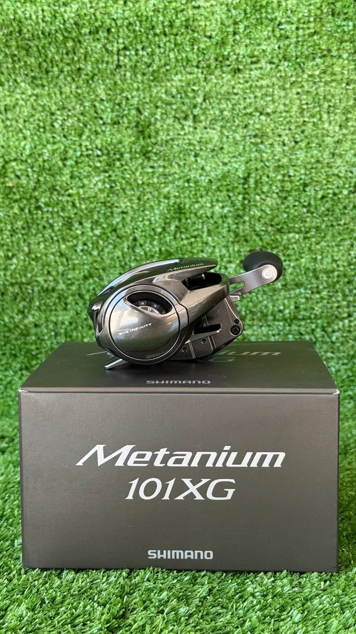 Carretilha Shimano Metanium 101 XG - Nova Esquerda 