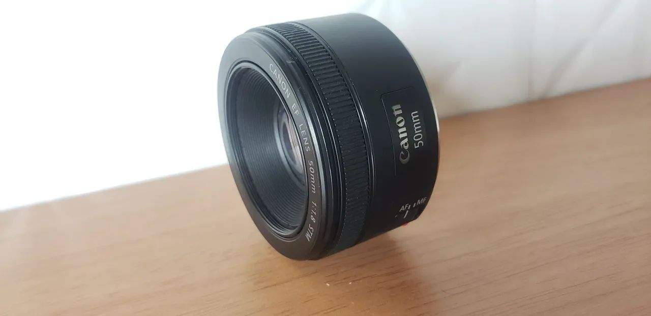 Lente canon 50mm 1.8 STM. 