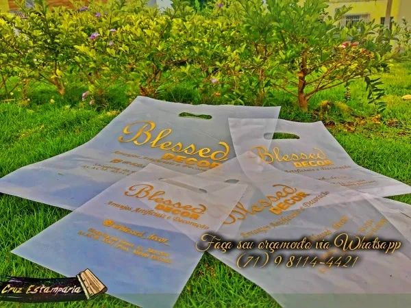 Sacolas personalizadas com sua logomarca - Foto 2