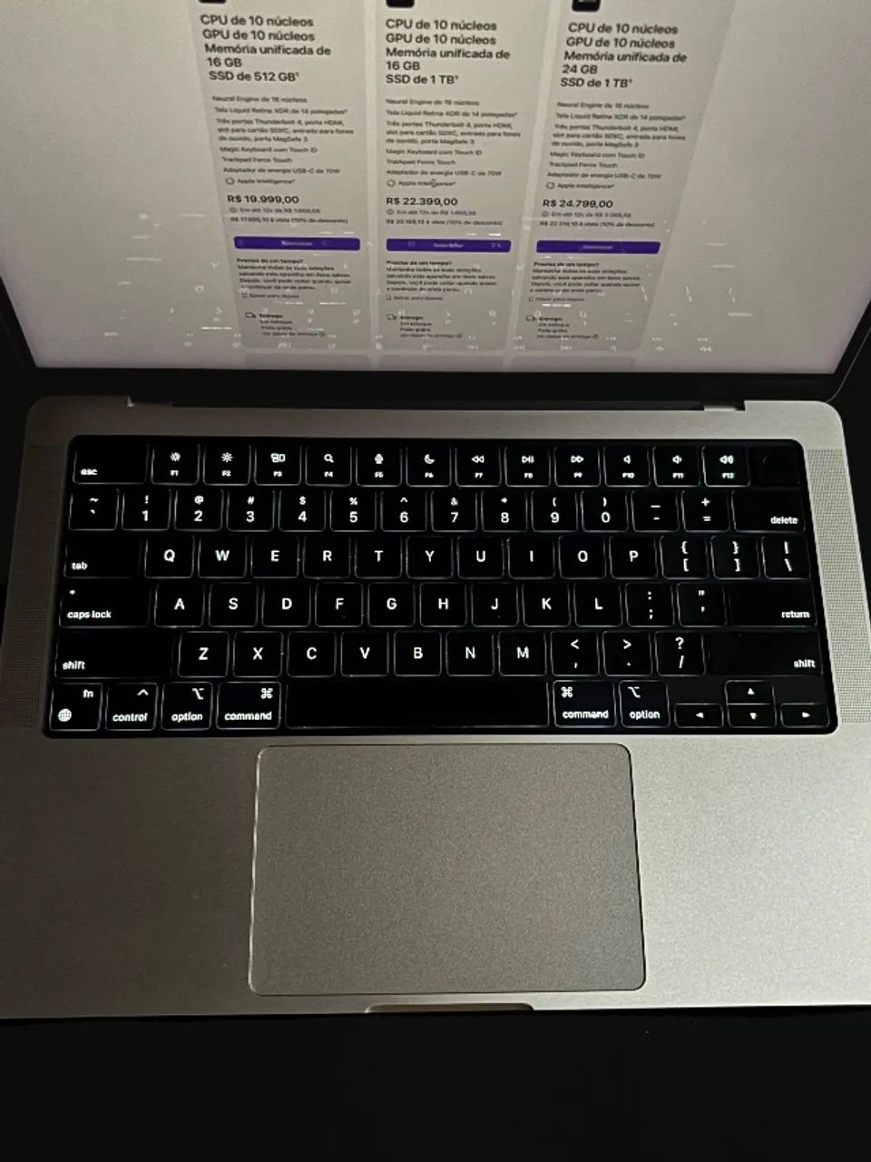 M3Pro MacBook Pro 2025 M3 Pro14 | 18 Gb Ram | 512 Gb Ssd Silver