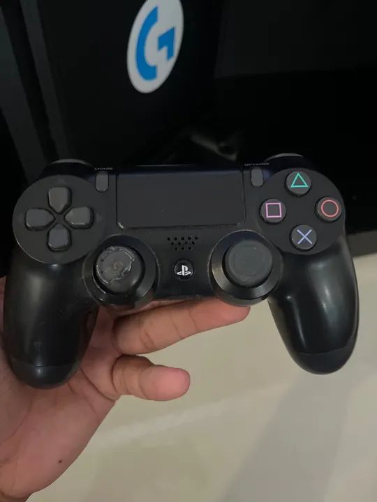 Playstation 4 usado + suporte de resfriamento e carregador de controle + controle  - Foto 3