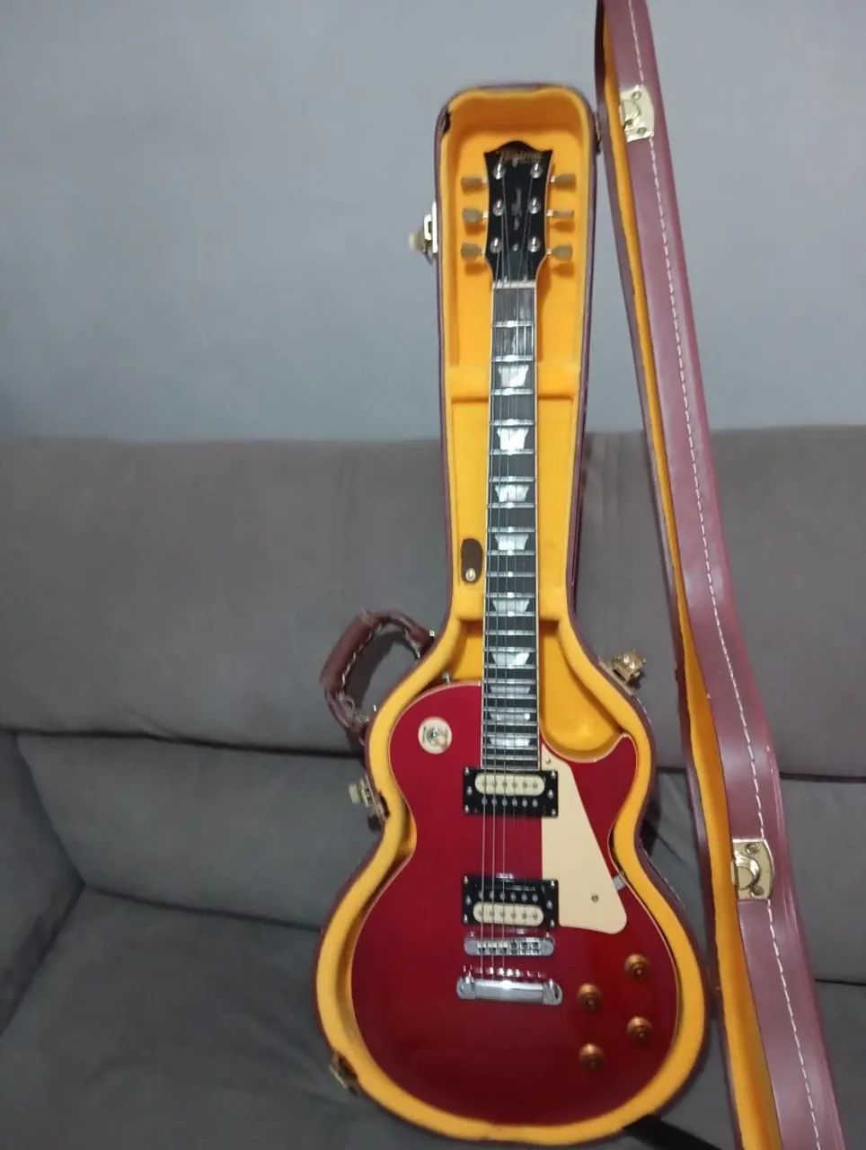 Guitarra Les Paul  Tagima flamed  - Foto 4