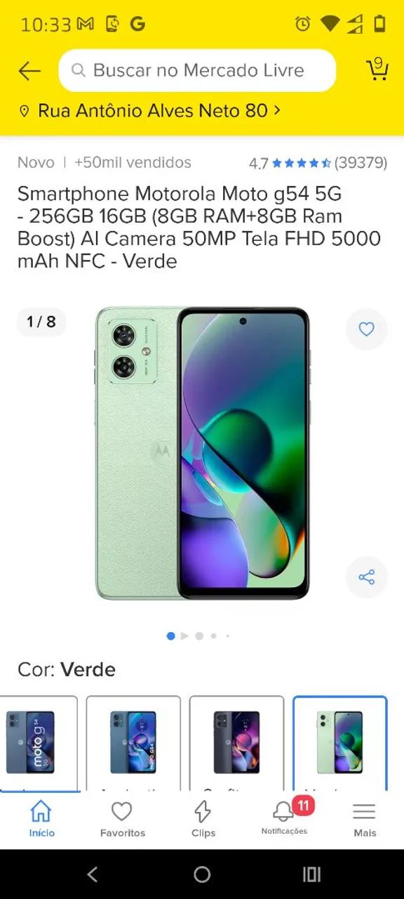Moto g54 zerado - Foto 3