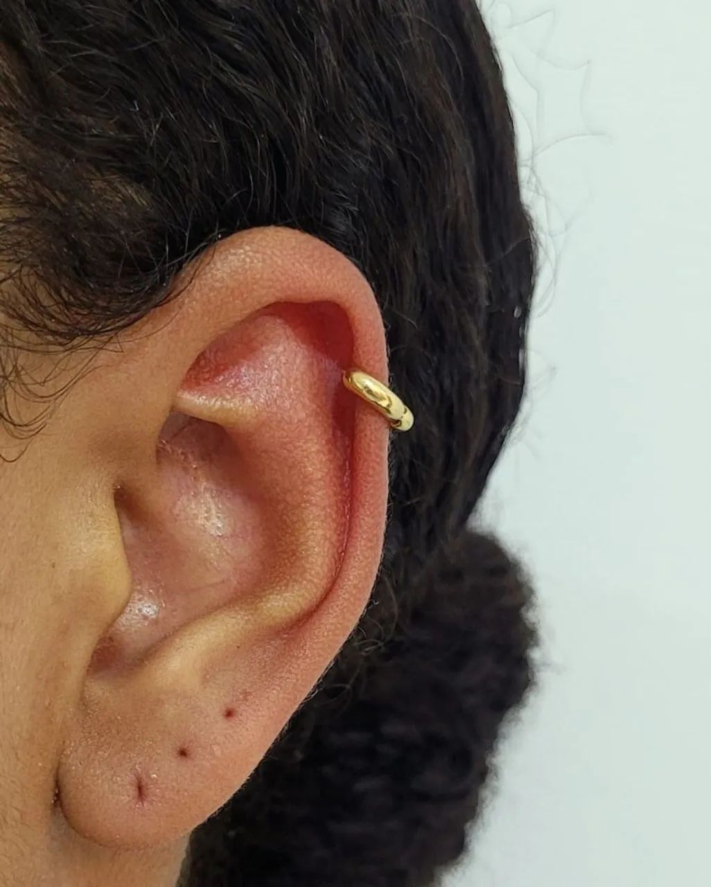 Piercing Argolinha Lisa Ouro 18k DESCONTO! - Foto 2