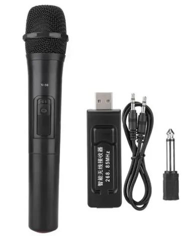 Microfone Sem Fio Dinâmico Usb -z1088 - Foto 3