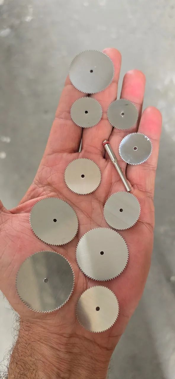 Kit de discos de corte para micro retifica