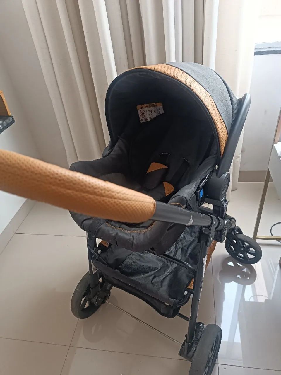 Carrinho de Bebê 2 em 1  - Foto 2