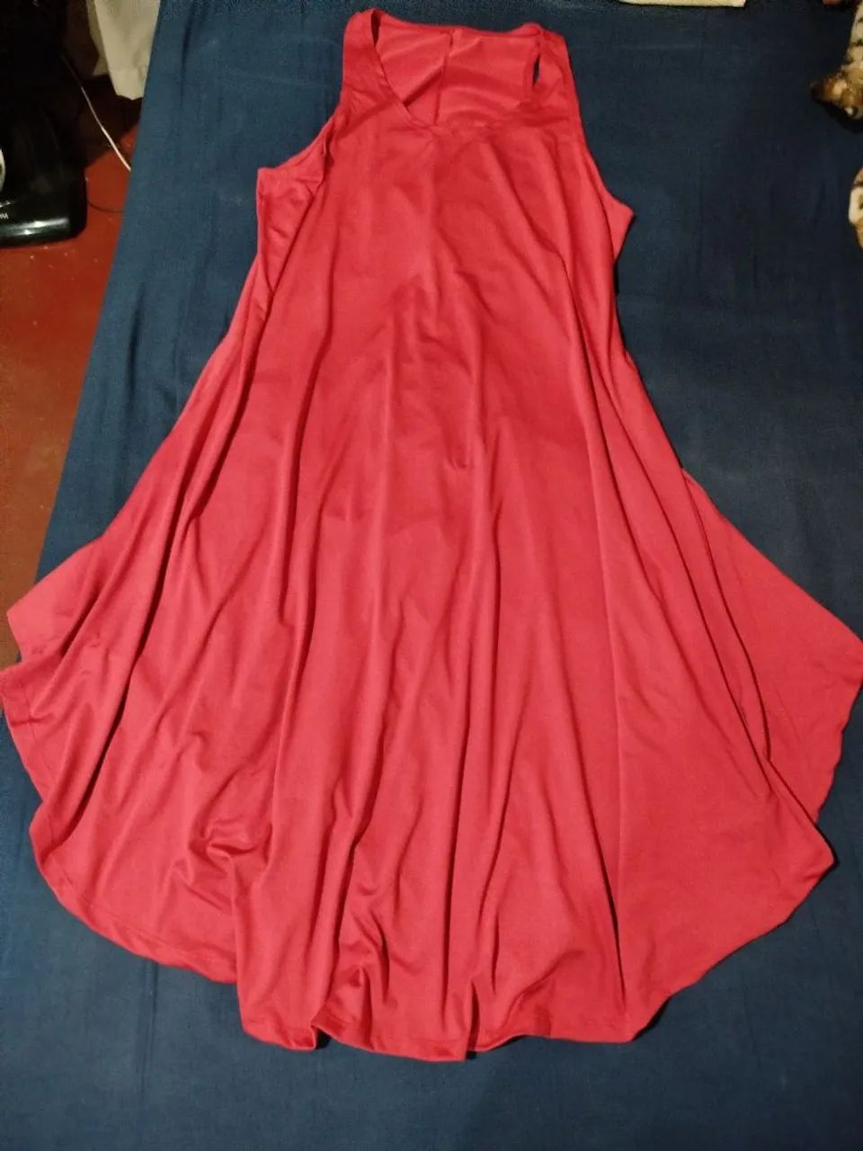 VESTIDO EM MALHA PLUS SIZE XG NOVO - Foto 2