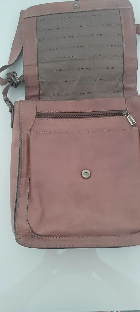 Bolsa Couro Carteiro  - Foto 2