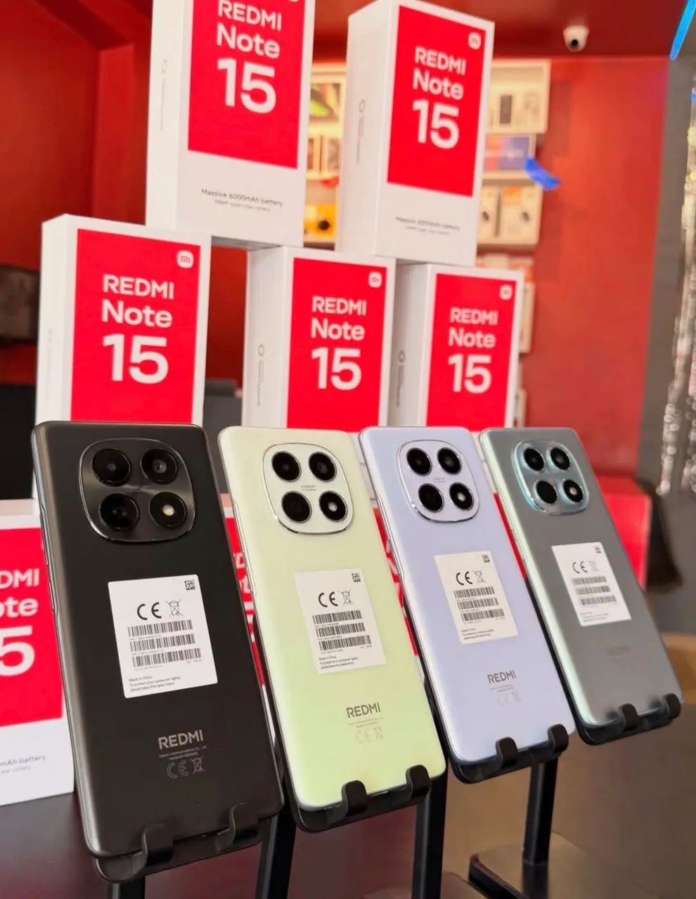 Redmi Note 15 4.G 256G 8R - Lacrado - Pronta Entrega 