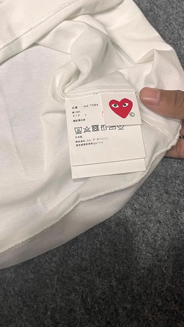 Camisa CDG PLAY  - Foto 3