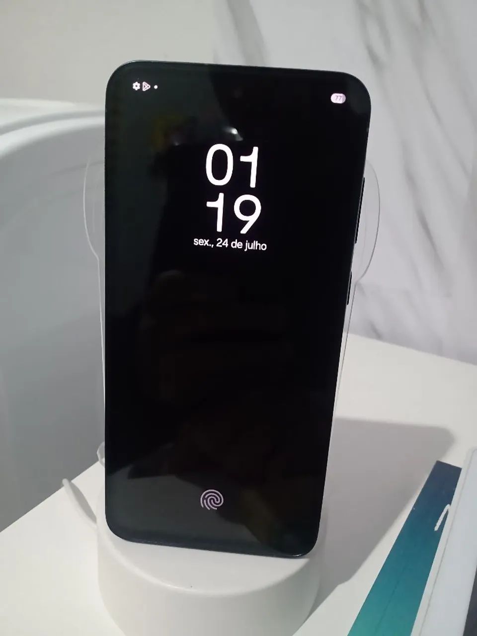 Samsung Galaxy a 55 8 de memória RAM aparelho zero  - Foto 4