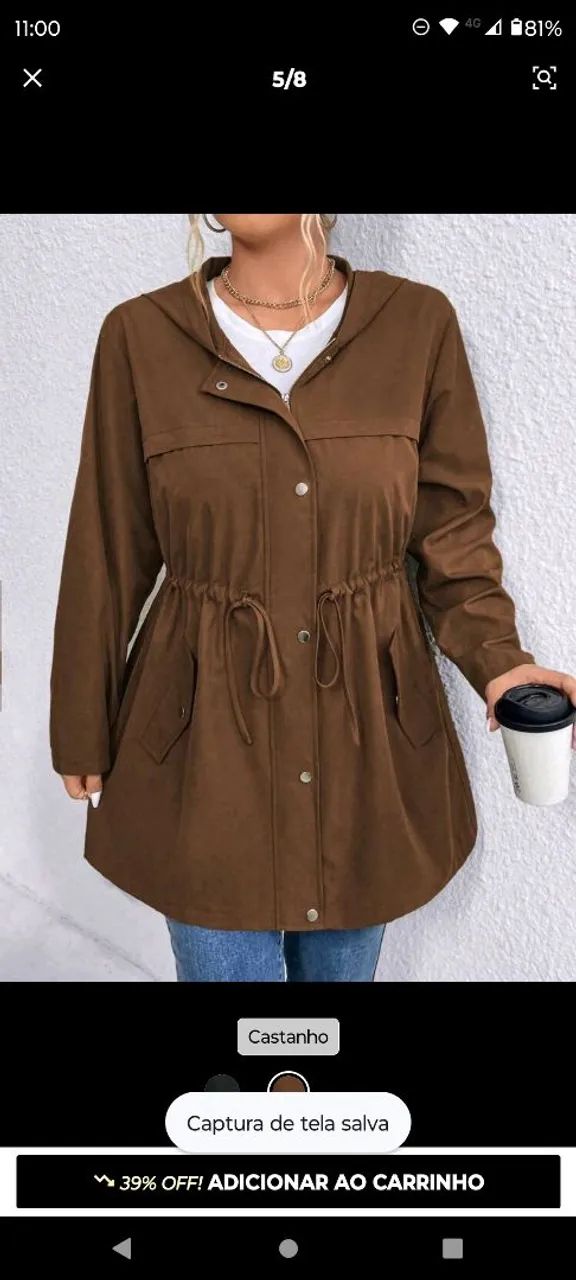 Casaquinho plus size novo - Foto 2