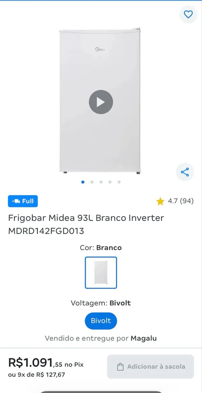 Frigobar 93L - Foto 5