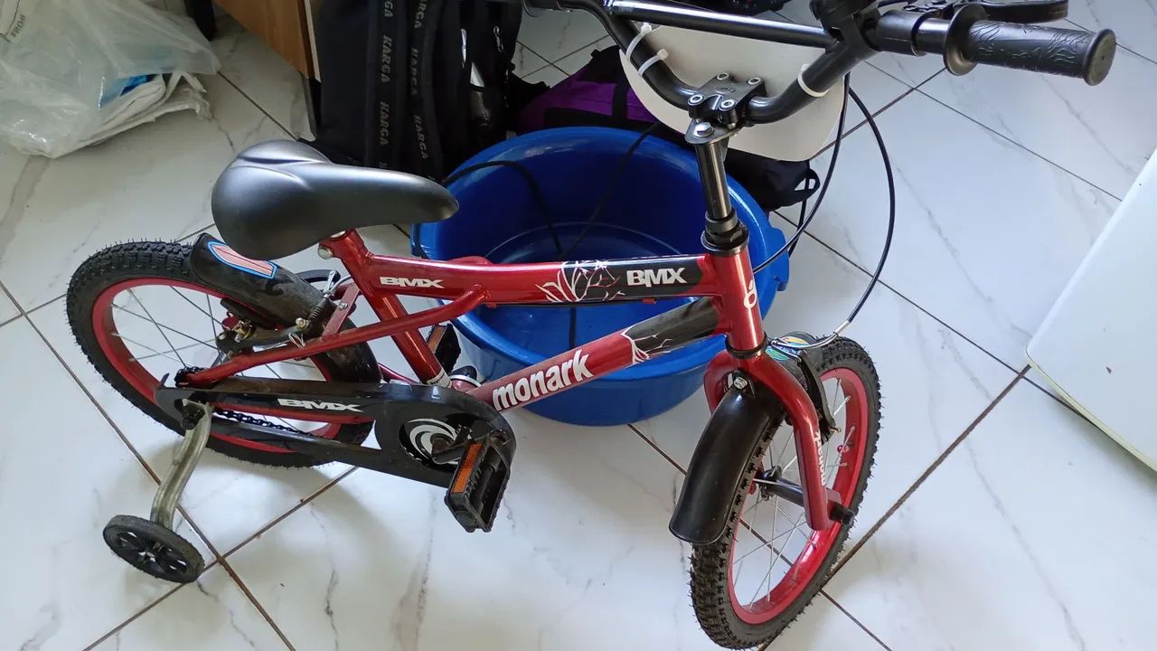 Bicicleta Monark Aro16 Preta  - Foto 3