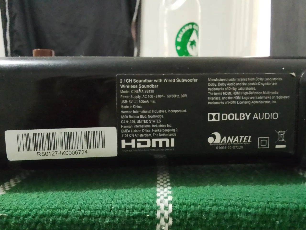 Vêndo caixa de som JBL 