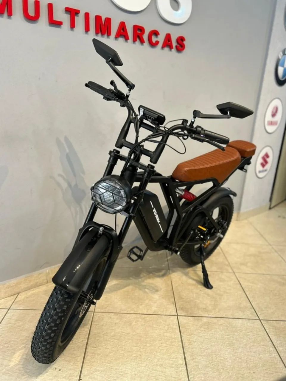BICICLETA ELÉTRICA WEHAWK WX-19 - PRETA 