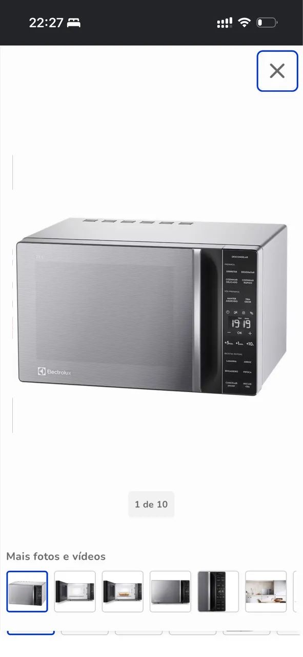 Microondas Electrolux