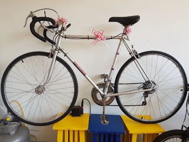 Bicicleta Caloi 10 Ano 1972 Restaurada Prata