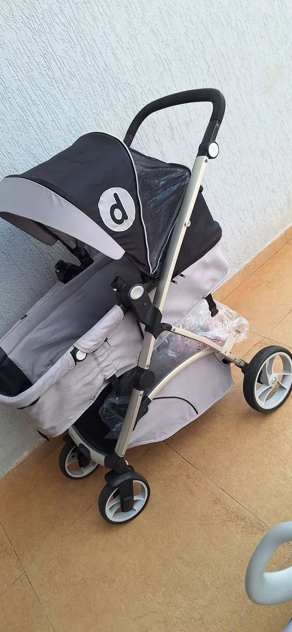 Vende carrinho de bebê com baby conforto e base  galzerano  dzieco  - Foto 5