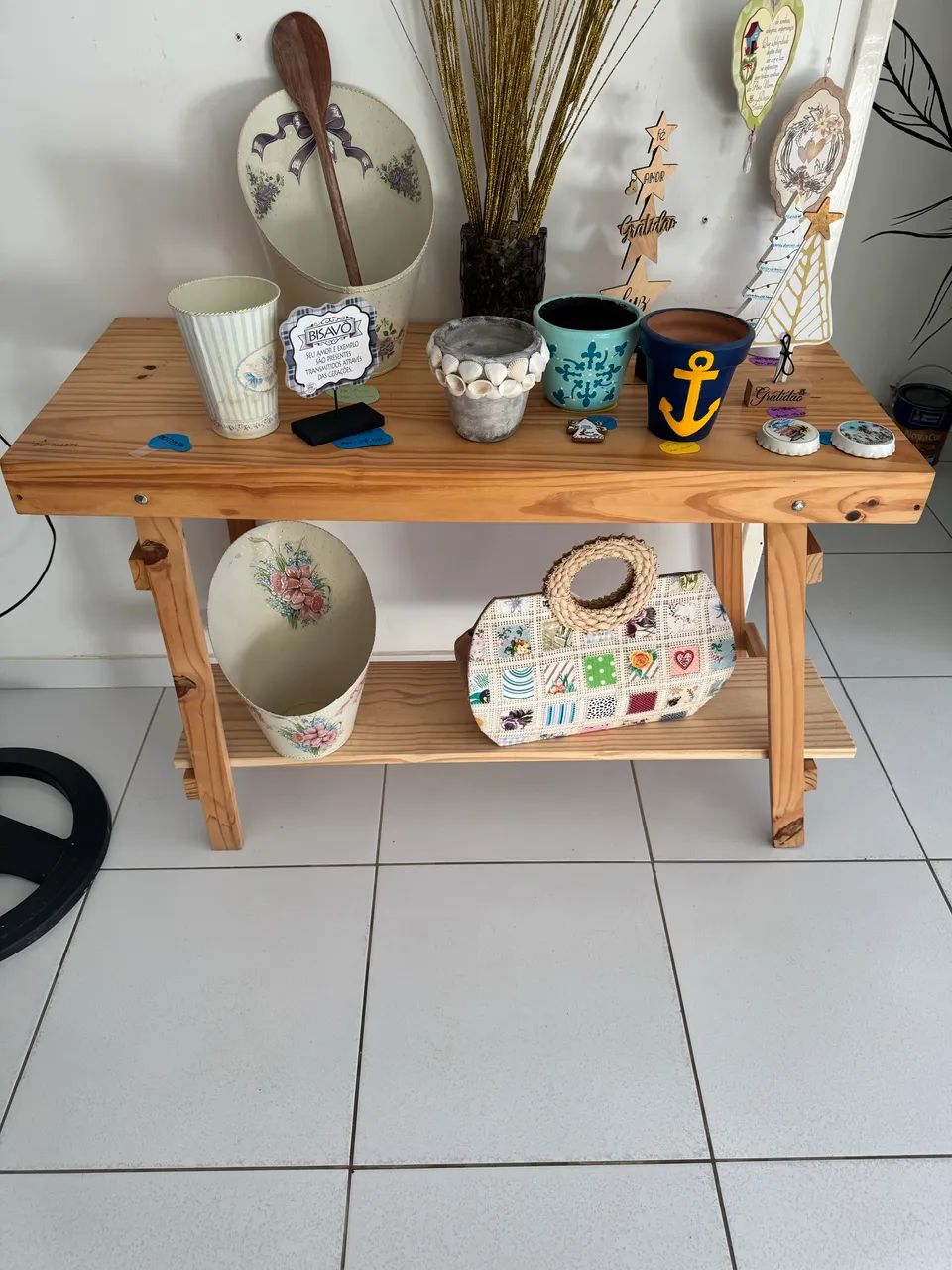 Mesa decorativa interna e externa - Foto 4