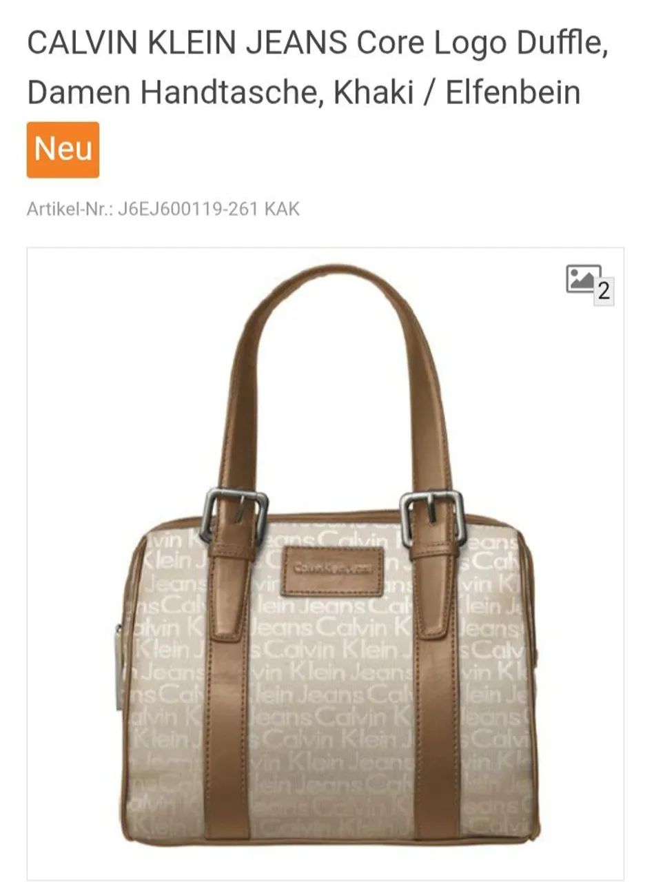 Bolsa Calvin Klein original Handstache - Foto 3