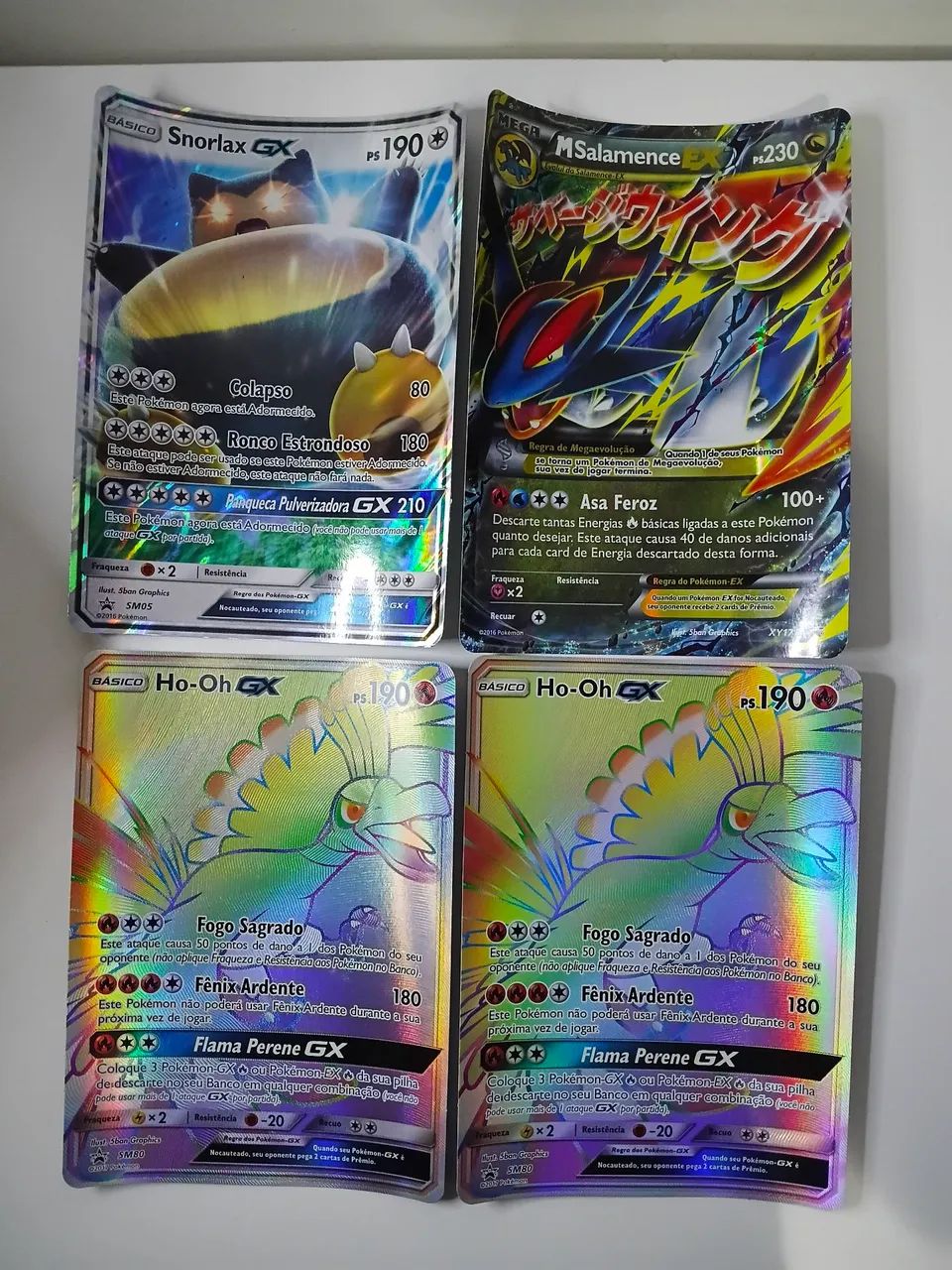 Cartas Grandes e Moedas