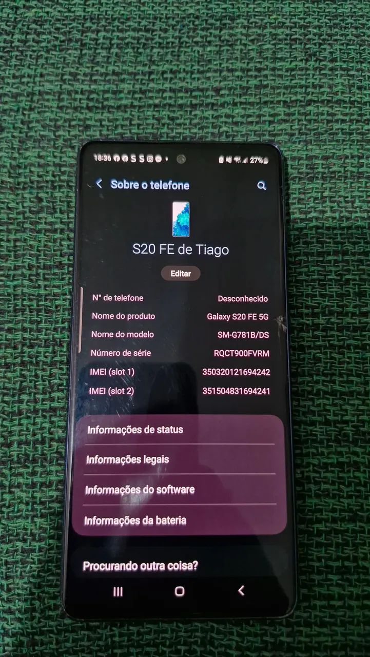 Samsung S20 Fe - Foto 3