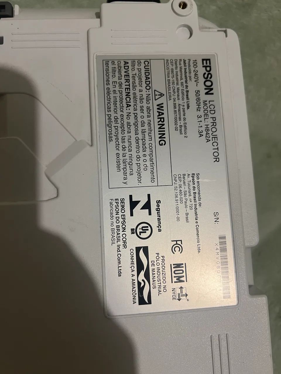 Projetor Epson portátil + notebook Samsung - Foto 4