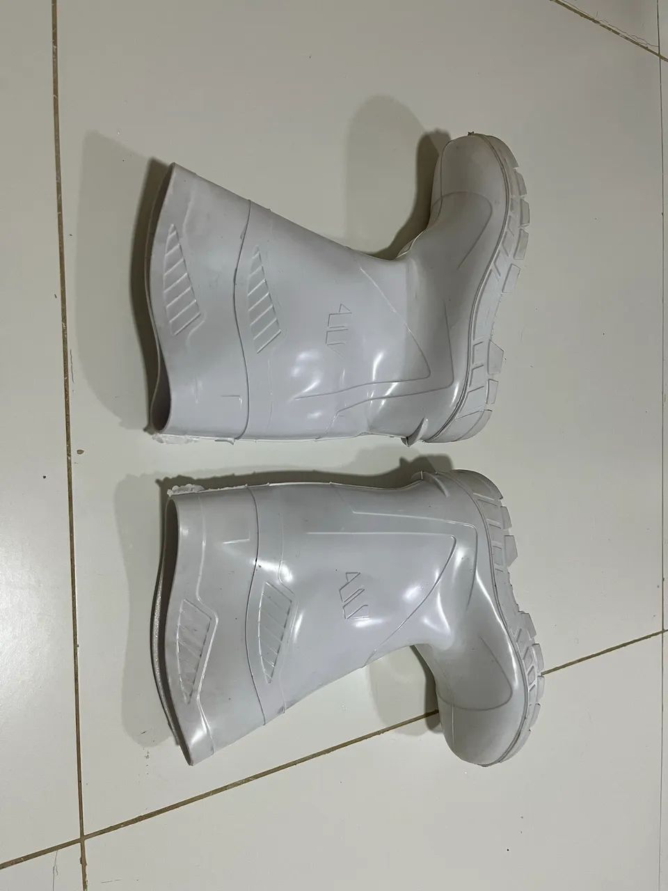 Bota de Borracha Impermeável Branca (Galocha / EPI) - Foto 2
