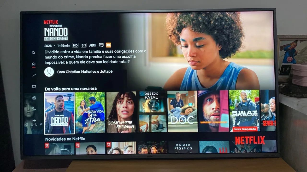 Vendo tv smart 4k philco 55 polegadas  - Foto 4