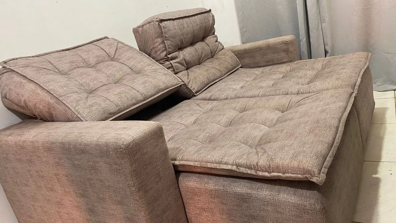 SOFÁ RETRÁTIL E RECLINÁVEL  - Foto 3