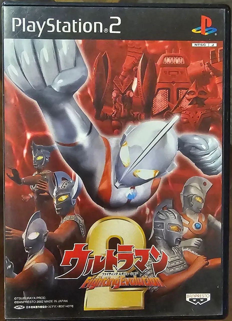 Ultraman Fighting Evolution 2 (JAP) - Jogo original Playstation 2
