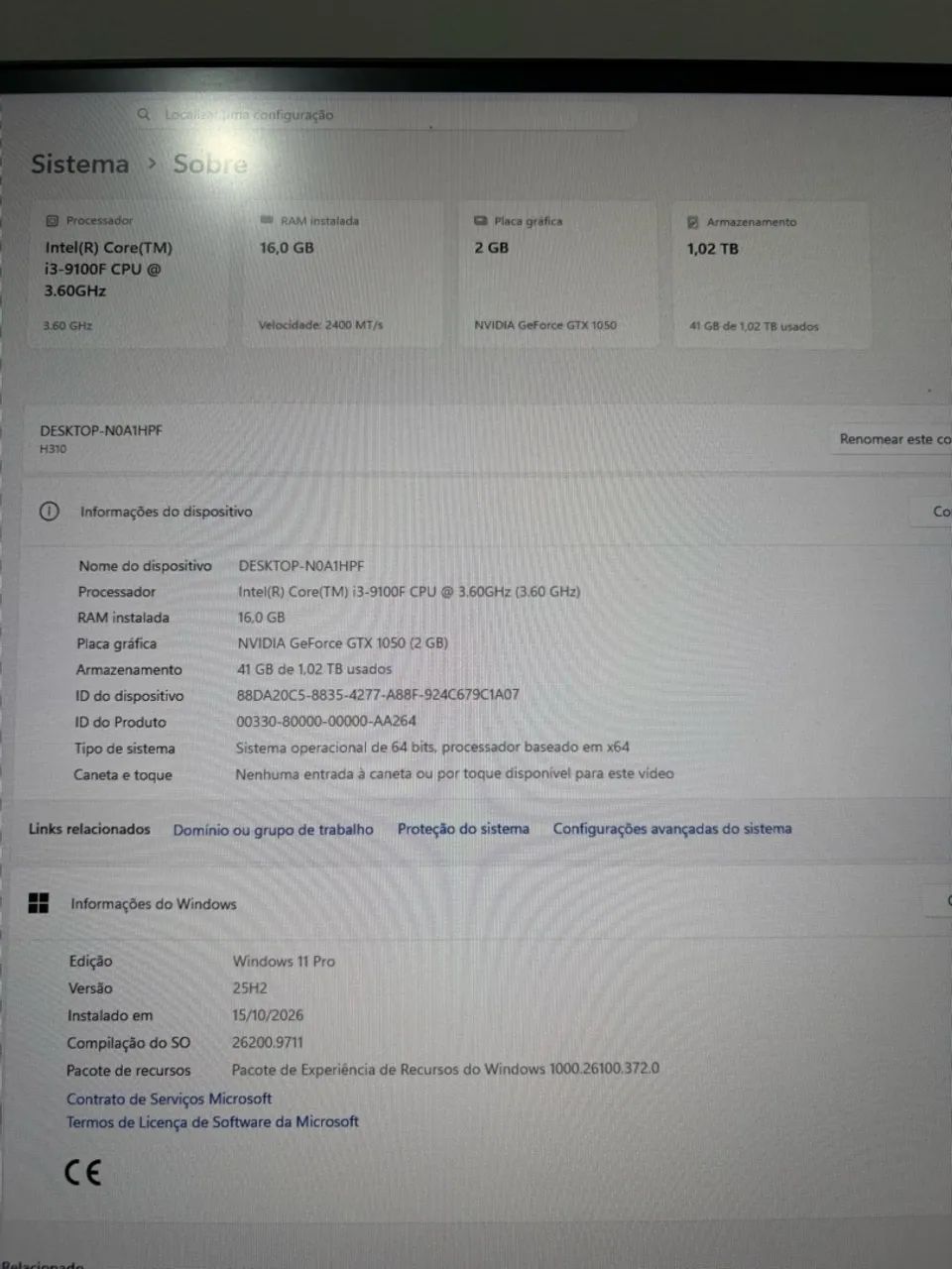 Pc Gamer i3 9100F - Foto 2