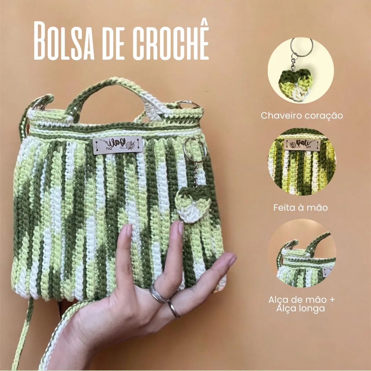 Bolsa de Crochê