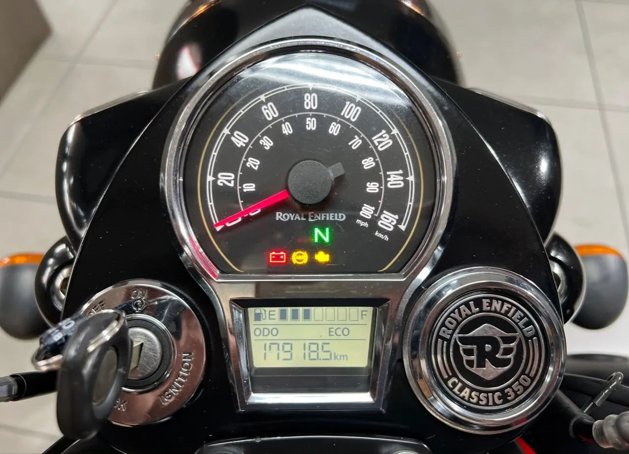 METEOR  350 FIREBALL   PRETA 2022/2023 - Foto 4