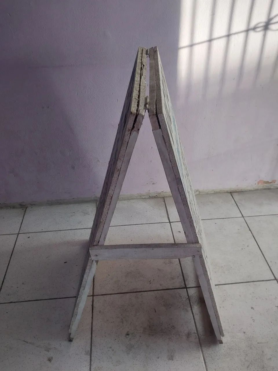 Placa cavalete para propaganda de calçada  - Foto 3